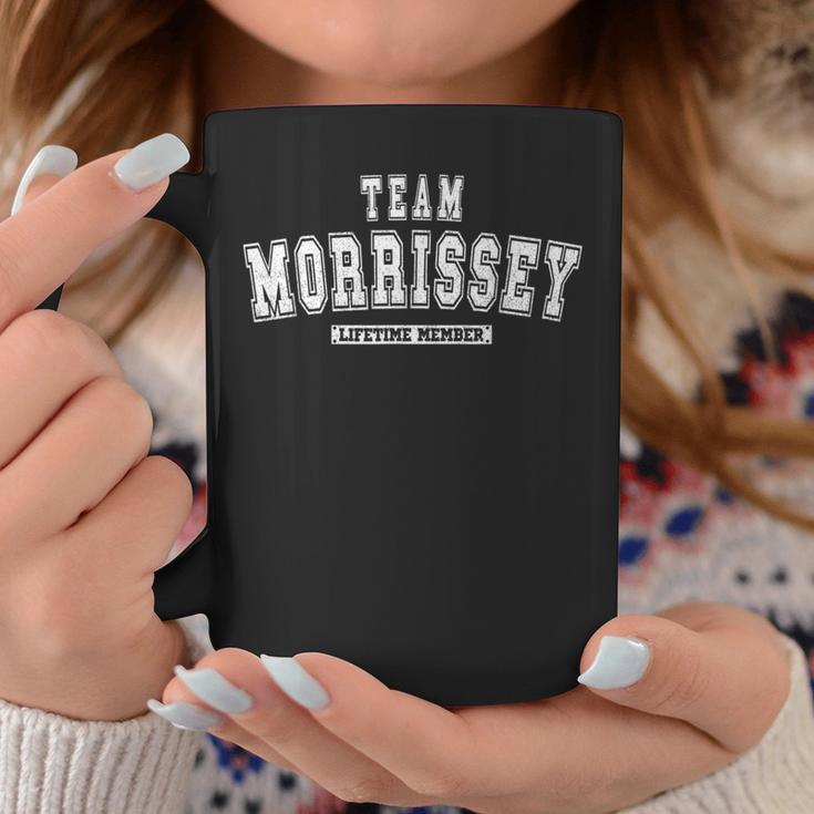 Team Morrissey Lifetime Member Family Last Name Tassen Lustige Geschenke