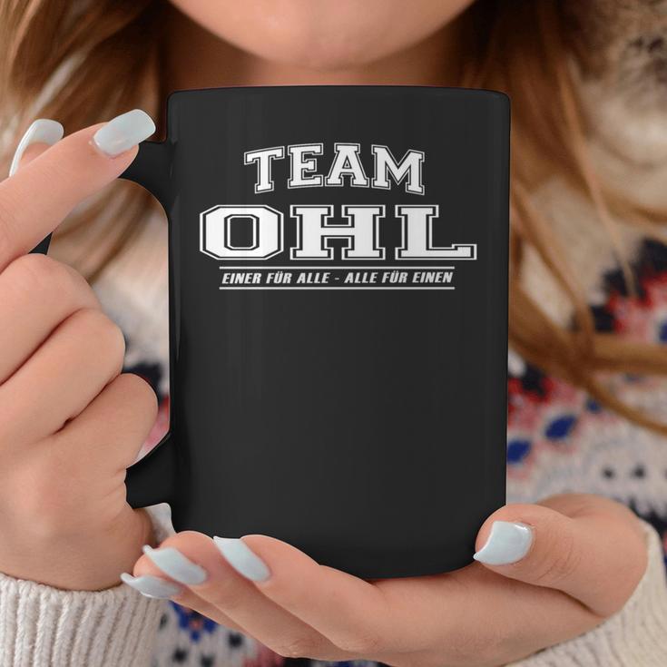 Team Ohl Proud Family Last Name Long-Sleeved Tassen Lustige Geschenke