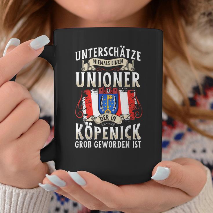 Unterschätze Niemals Einen Unioner Aus Köpenick Football Fans Tassen Lustige Geschenke