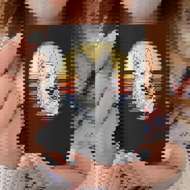 White Shepherd Vintage White German Shepherd Coffee Mug Unique Gifts