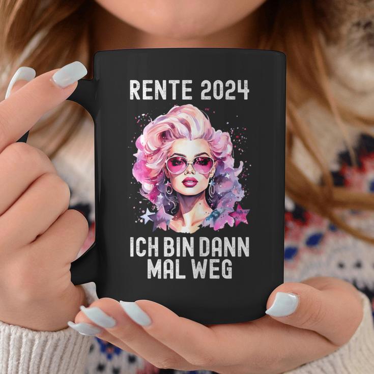 Women's Ich Bin Dann Mal Weg Rente 2024 Tassen Lustige Geschenke