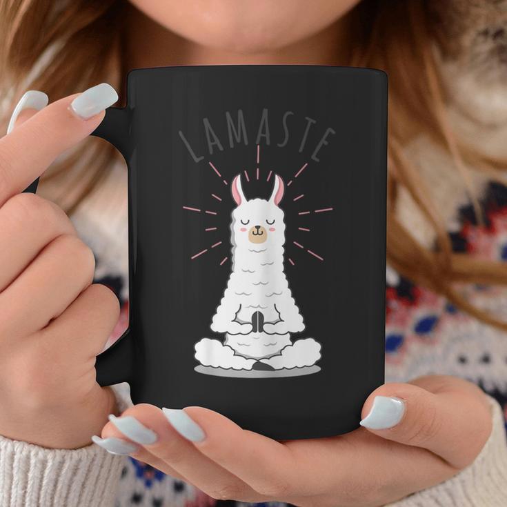 Women's Llamaste Kawaii Lama Yoga Namaste Tassen Lustige Geschenke