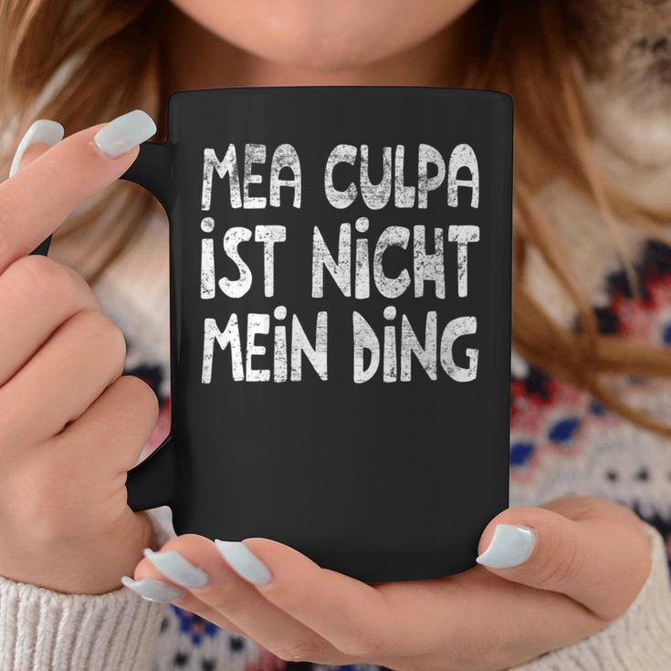 Women's Mea Culpa Ist Nicht Mein Ding Schröder Satire Ex Chancellor Tassen Lustige Geschenke