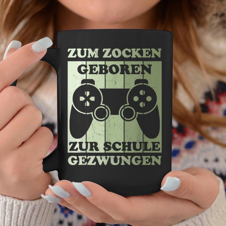 Zum Zocken Geboren Kinder Gamer Gamer Gamer Idea Tassen Lustige Geschenke