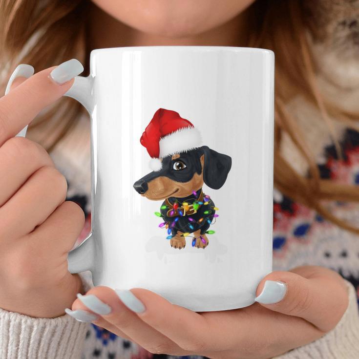 Christmas Outfit Women's Christmas Hat Dog Dachshund Tassen Lustige Geschenke