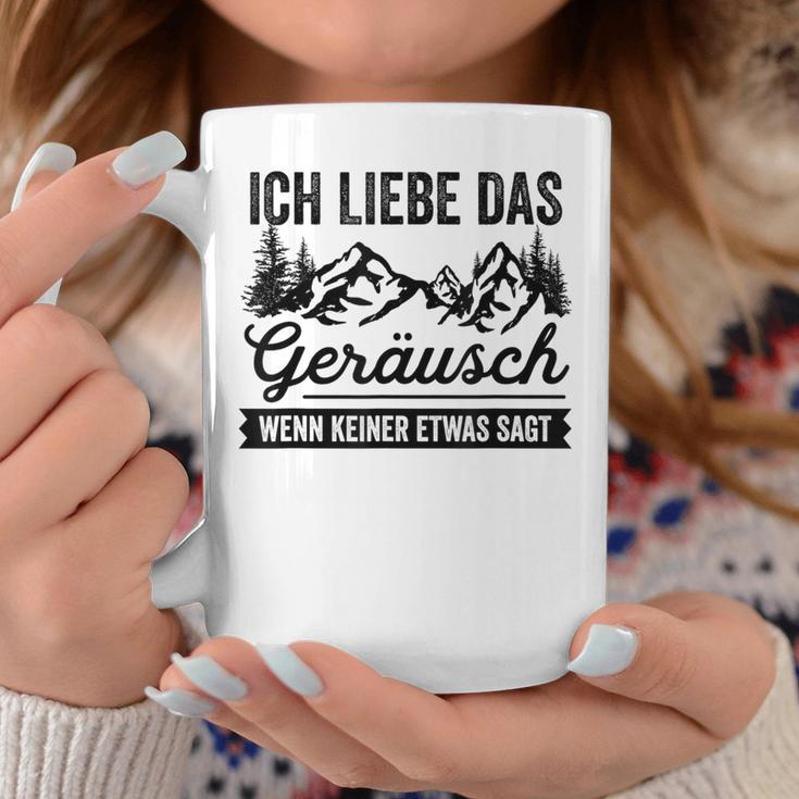 Hiking Ich Liebe Das Noise Wenn Keiner Etwas Sagt Tassen Lustige Geschenke