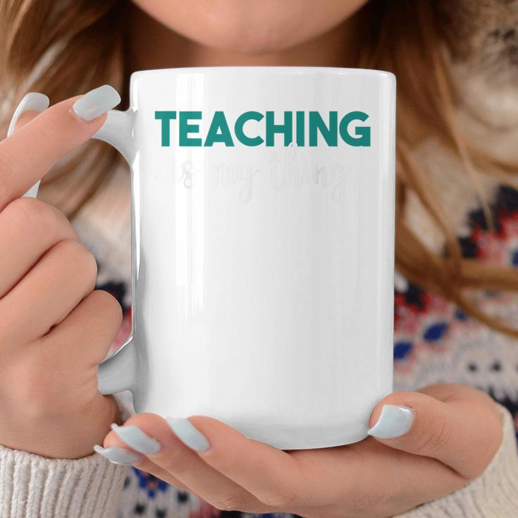 Unterrichten Ist Mein Ding Teacher Tassen Lustige Geschenke