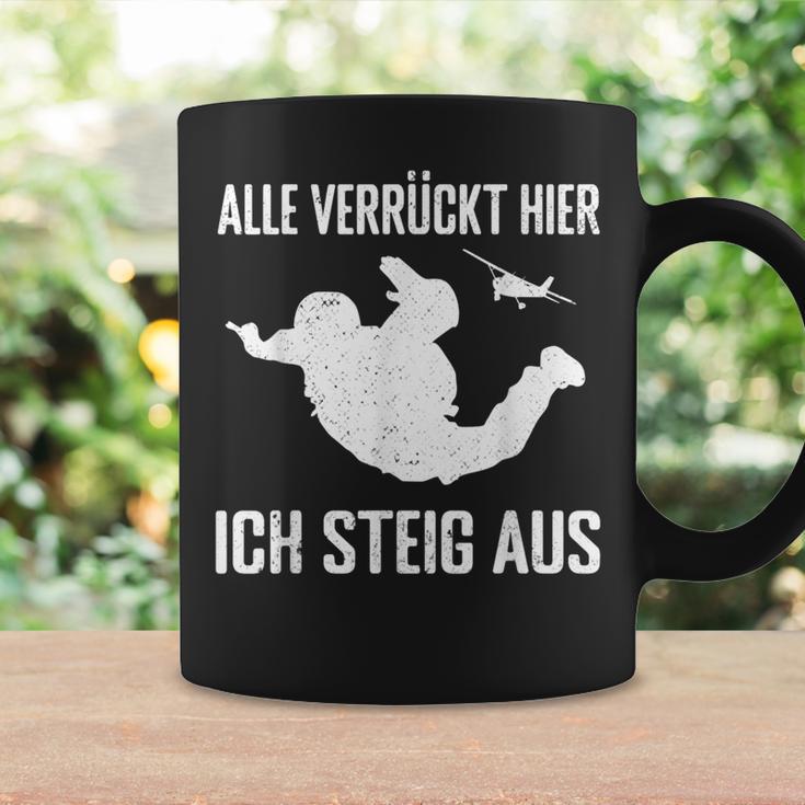 Alleerrückt Hier Skydiving Skydive S Tassen Geschenkideen