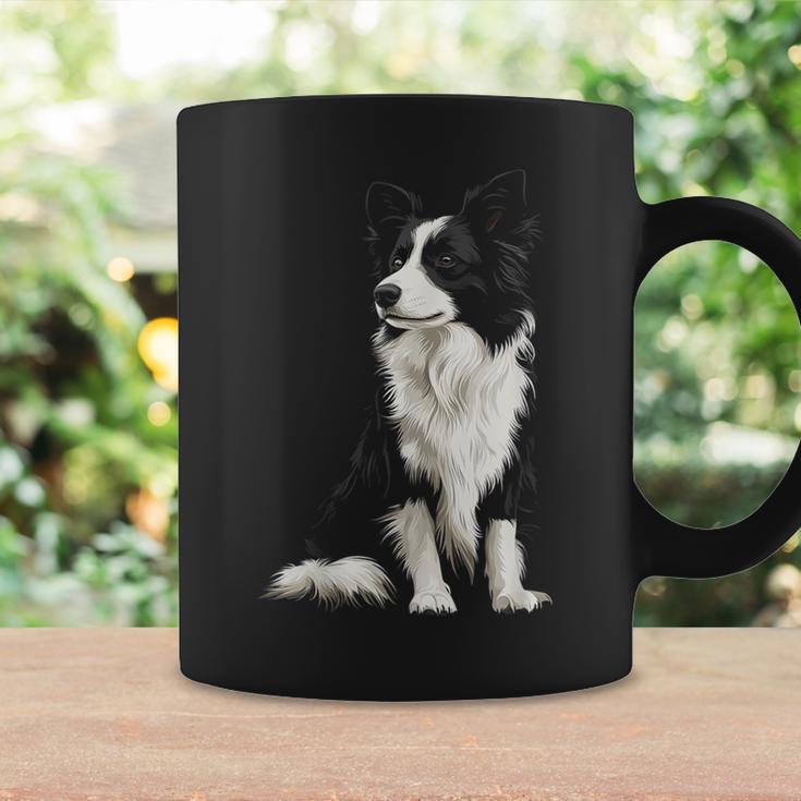 Border Collie Dog Pet Illustration Border Collie Tassen Geschenkideen