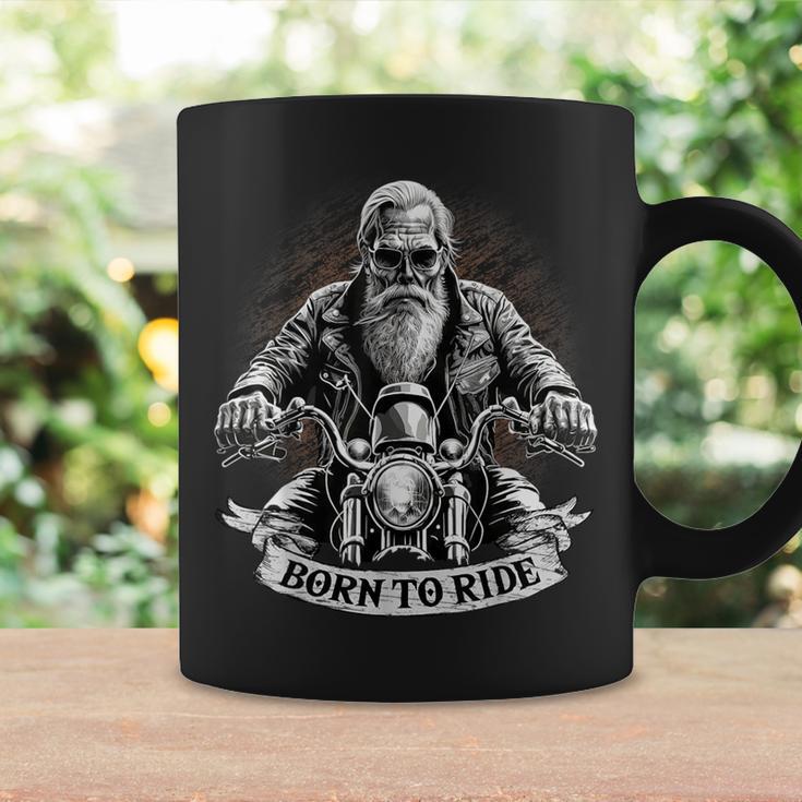 Born To Ride Biker Motorcyclist Slogan Tassen Geschenkideen