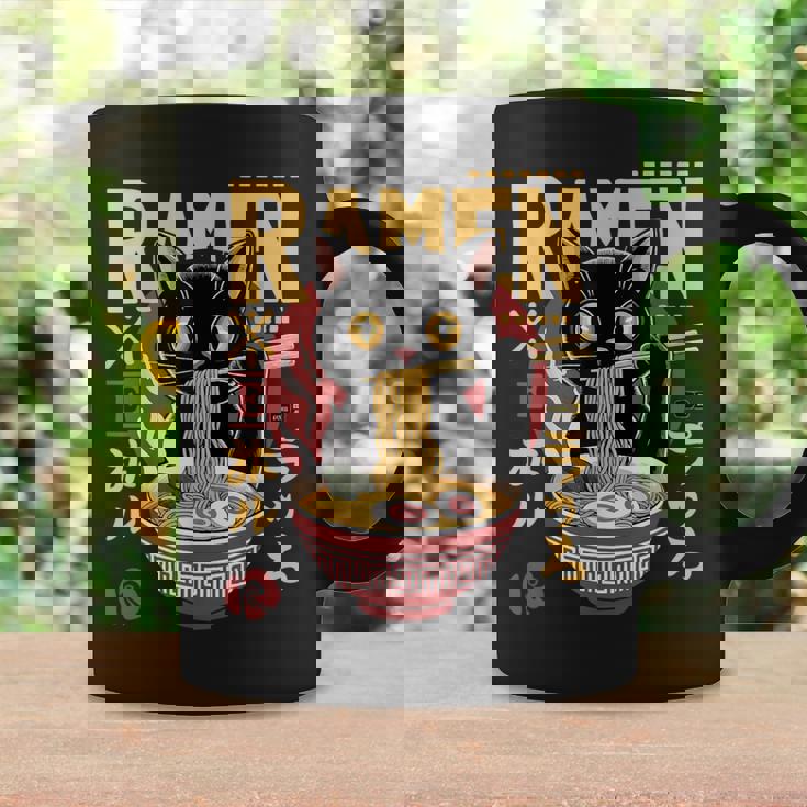 Cat Ramen Noodle Japanese Anime Manga Ramen Kawaii Cat Coffee Mug Gifts ideas
