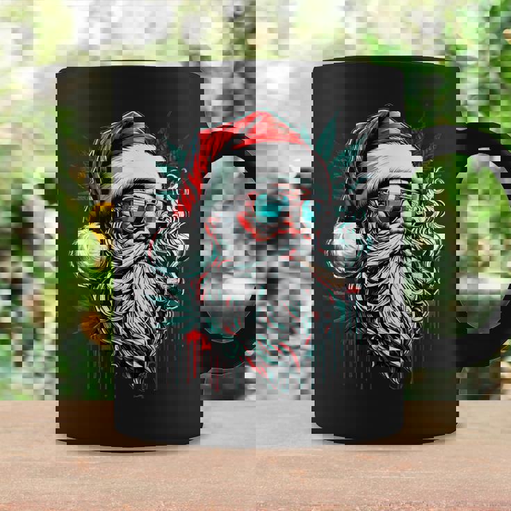 Cool Santa Claus Smoking Weed Marijuana 420 Christmas Coffee Mug Gifts ideas