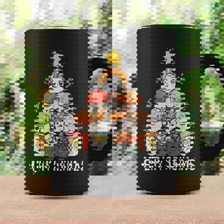 Cute Sushi Christmas Tree Fast For Food Lover Kid Coffee Mug Gifts ideas