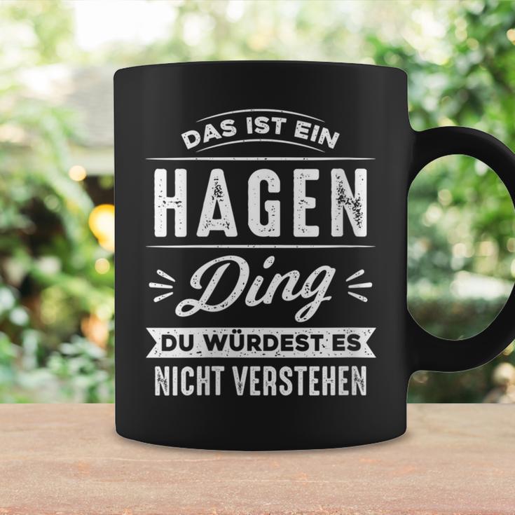 Damen Das Ist Ein Hagen Ding Du Würdest Es Nichterstehenorname Mit-Ausschnitt Tassen Geschenkideen