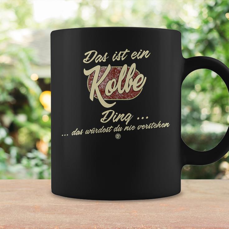 Damen Das Ist Ein Kolbe Ding Lustiges Familie Kolbe Mit-Ausschnitt Tassen Geschenkideen