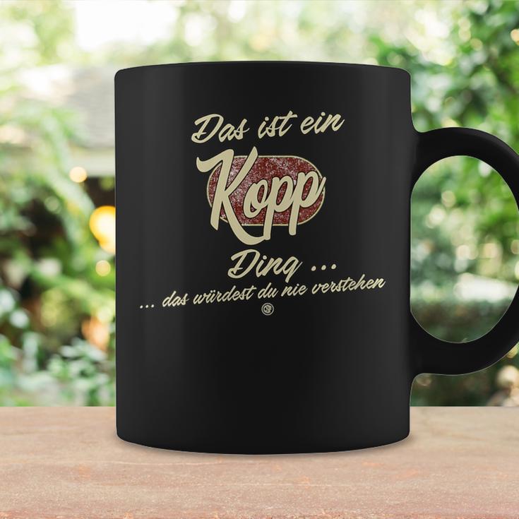 Damen Das Ist Ein Kopp Ding Lustiges Familie Kopp Mit-Ausschnitt Tassen Geschenkideen