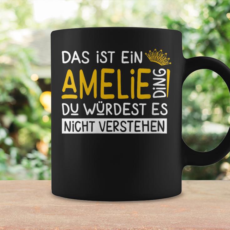 Damenorname Amelie Name Namenstag Spruch Das Ist Ein Amelie Ding Mit-Ausschnitt Tassen Geschenkideen