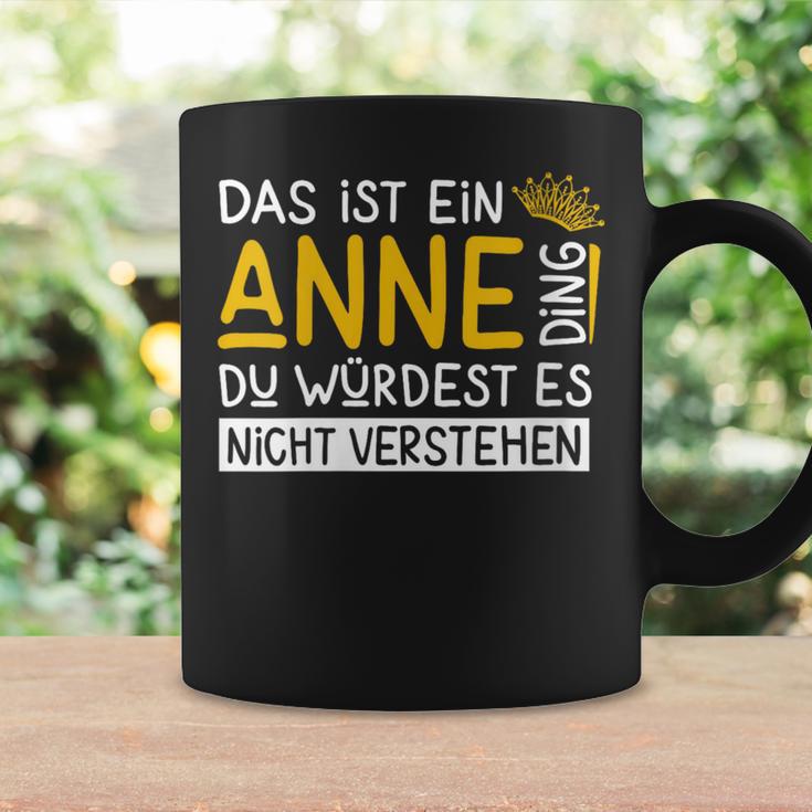 Damenorname Anne Name Namenstag Spruch Das Ist Ein Anne Ding Mit-Ausschnitt Tassen Geschenkideen