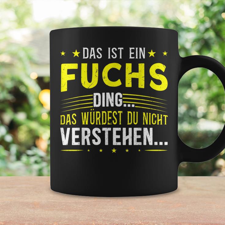 Das Ist Ein Fuchs Ding Spruch Für Familie Fuchs Tassen Geschenkideen