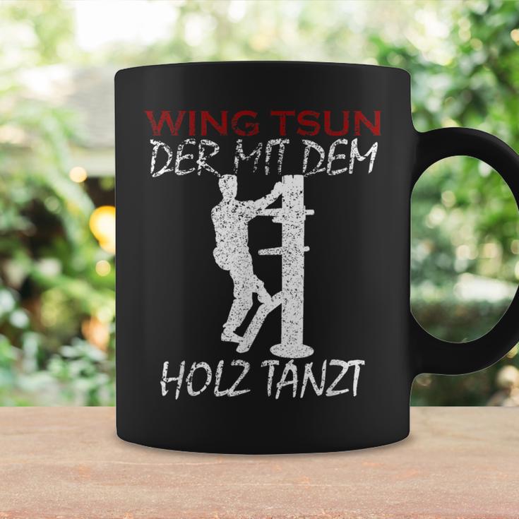 Der Mit Dem Holz Tanzt Martial Arts Training Wing Tsun Tassen Geschenkideen