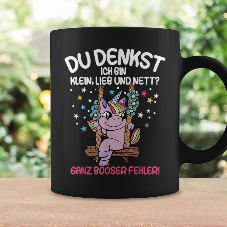 Du Tenkst Ich Bin Klein Liebe Und Nett Unicorn Tassen Geschenkideen