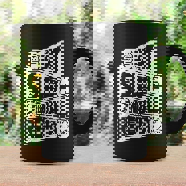 Eat Sleep Handball Repeat Cadeau De Handball Drôle Tasse Idées cadeaux