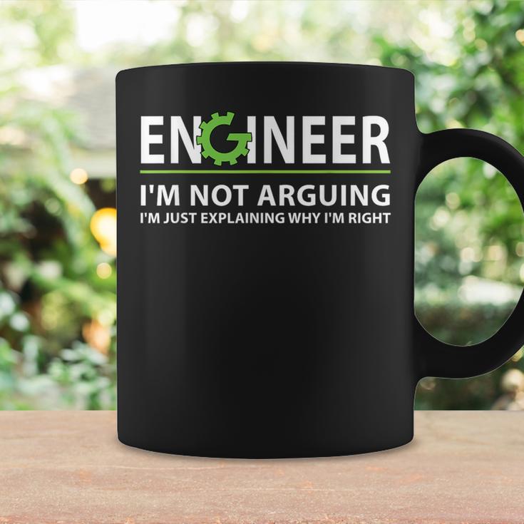 Engineer I'm Not Arguing Engineering Quote Engineers Tassen Geschenkideen