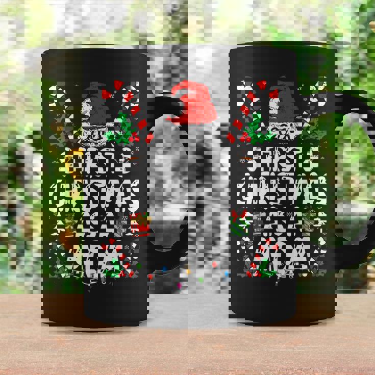 First Christmas As A Mom 2024 Family Matching 1St New Mom Coffee Mug Gifts ideas