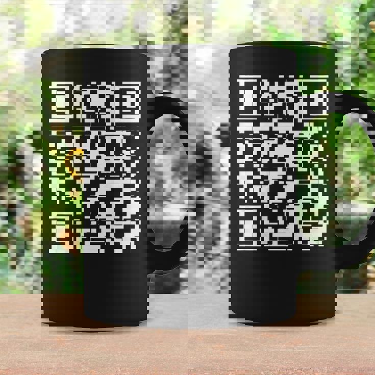 Qr President Trump 4547 Trump Dancing Code Back Coffee Mug Gifts ideas
