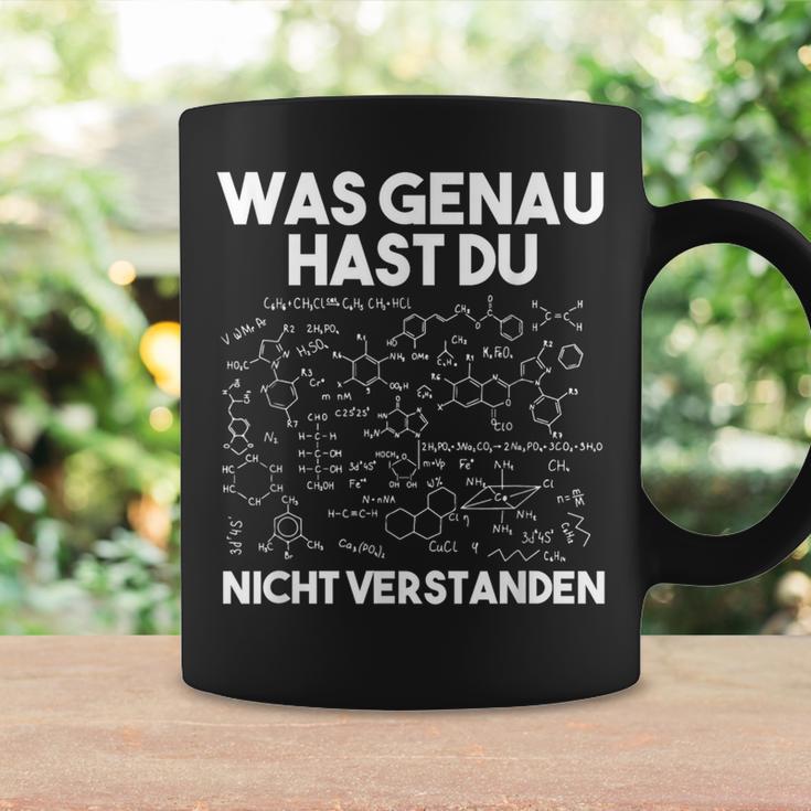 Was Genau Hast Du Nichterstanden Chemie Chemiker Laboratory Tassen Geschenkideen