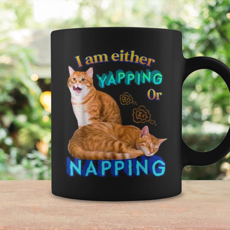 Ich Kläffe Oder Mache Ein Nap Cat Meme Tassen Geschenkideen