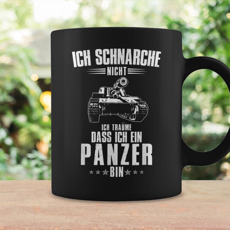 Ich Schnarche Nicht Ich Träume Dass Ich Ein Panzer Bin Tassen Geschenkideen