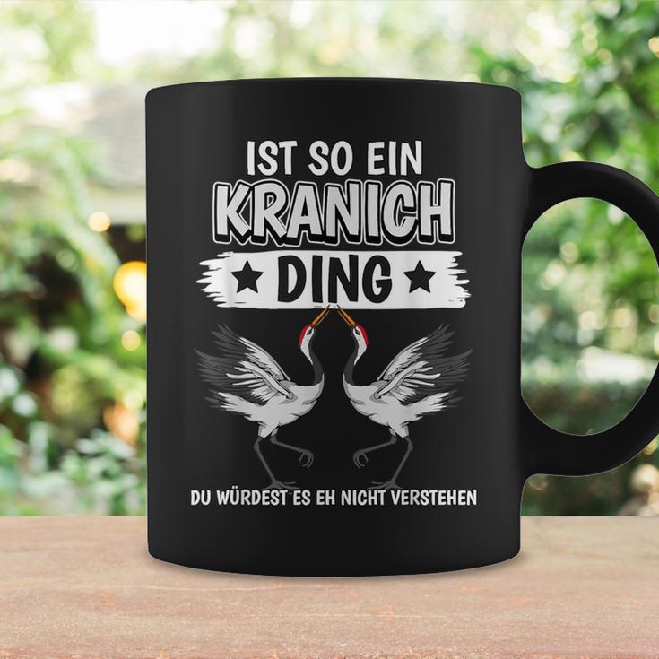 Kraniche Sachen Ist So Ein Kranich Ding Kranich Tassen Geschenkideen