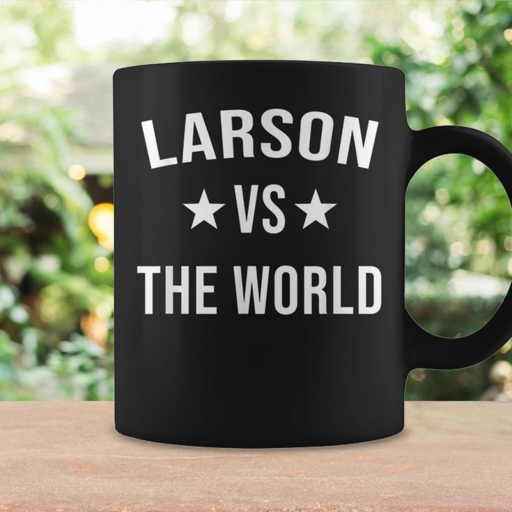 Larson Gegen Das World Family Reunion Nachname Team Custom Tassen Geschenkideen