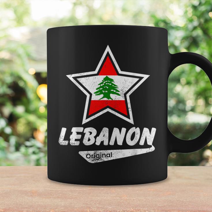 Lebanon Original Proud Lebanese Flag Lebanon Tassen Geschenkideen