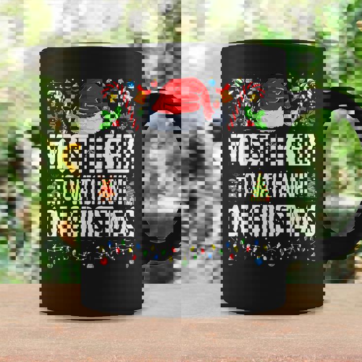 Most Likely To Watch Anime On Christmas Cool Anime Christmas Coffee Mug Gifts ideas