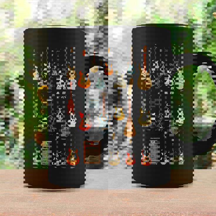 Love Guitar Different Guitars Music Lover Guitars Coffee Mug Gifts ideas