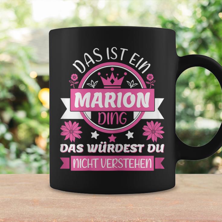 Marion Name First Name Name Name Day Das Ist Ein Marion Ding Tassen Geschenkideen