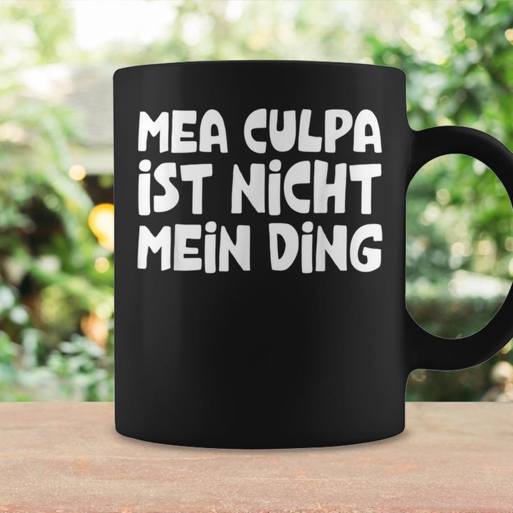 Mea Culpa Ist Nicht Mein Ding Schröder Satire Ex Kanzler Tassen Geschenkideen