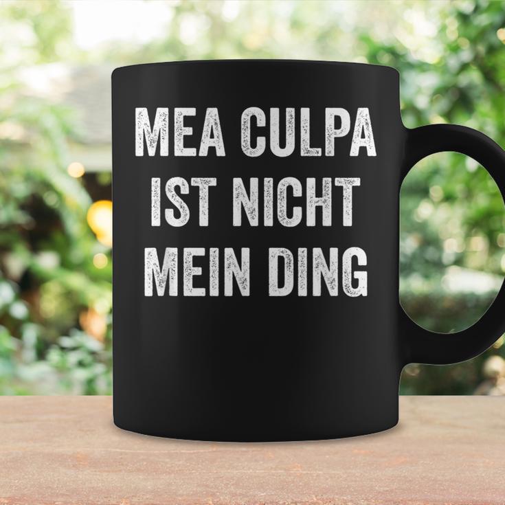 Mea Culpa Ist Nicht Mein Ding S Tassen Geschenkideen