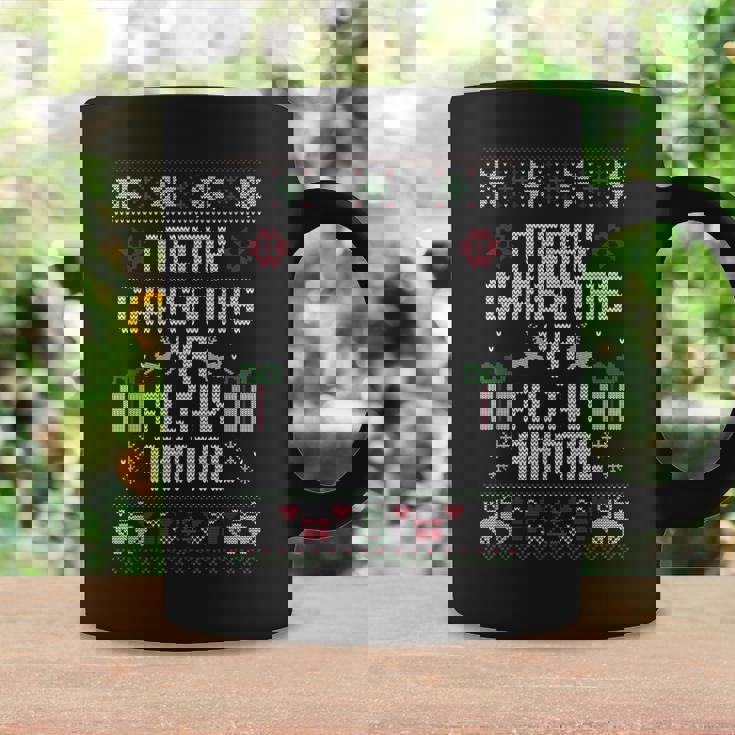Merry Christmas Animal Filthy Ya Xmas Pajama Ugly Sweater Coffee Mug Gifts ideas