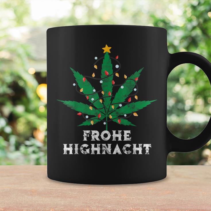 Merry Highnacht Christmas Hemp Leaf Word Game Tassen Geschenkideen