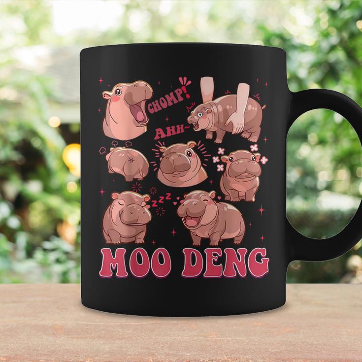 Moo Deng 2024 Moo Deng Moo Deng Cute Hippo Tassen Geschenkideen