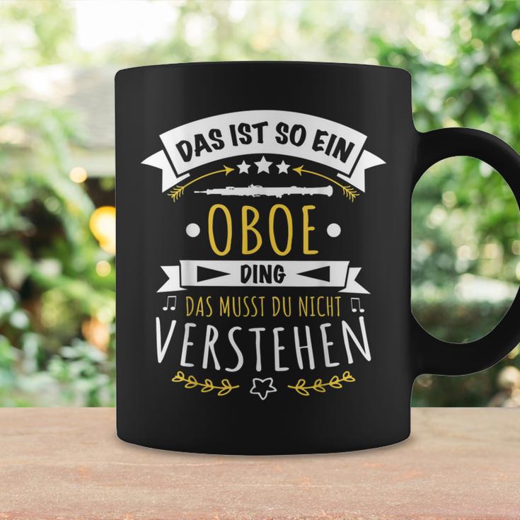 Oboist Oboe Musician Das Ist So Ein Oboe Ding Tassen Geschenkideen