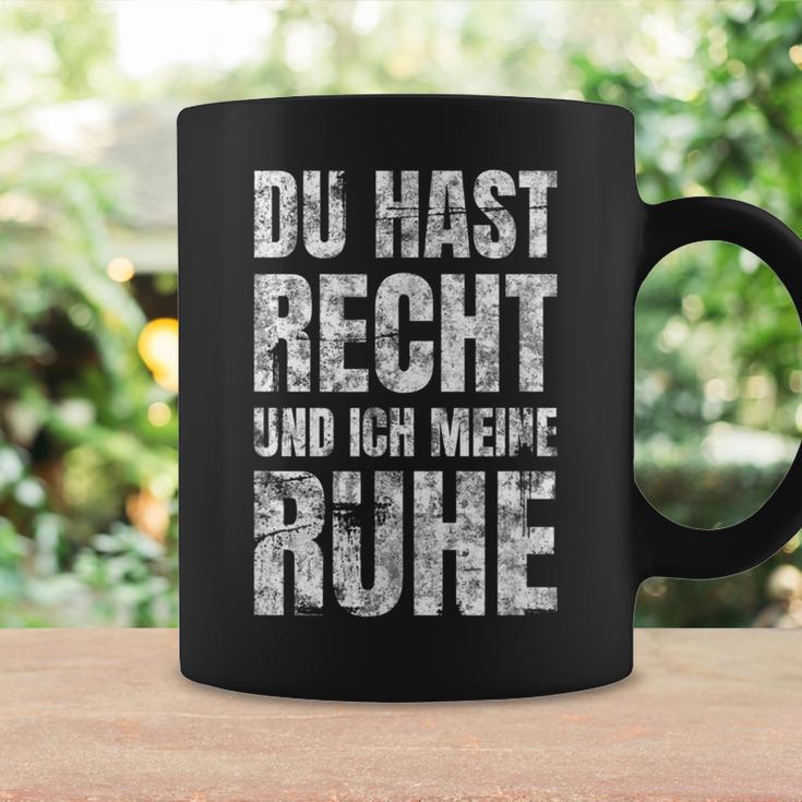 Partner Du Hast Recht Und Ich Meine Ruhe Tassen Geschenkideen