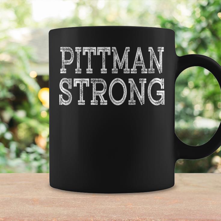 Pittman Strong Squad Family Reunion Last Name Team Custom Tassen Geschenkideen