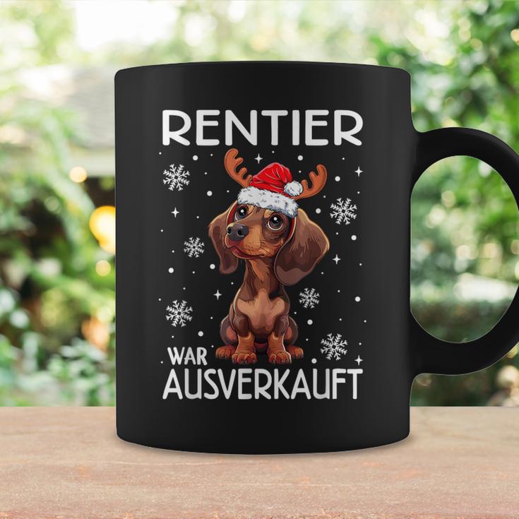 Reindeer Was Out Sold Dachshund Christmas Tassen Geschenkideen