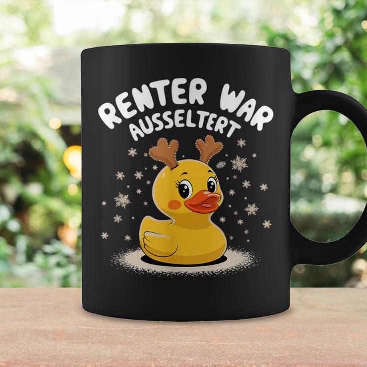 Renter War Ausgeltert Christmas Duck Tassen Geschenkideen