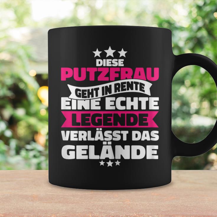 Rentnerin Putzfrau Retirement Tassen Geschenkideen