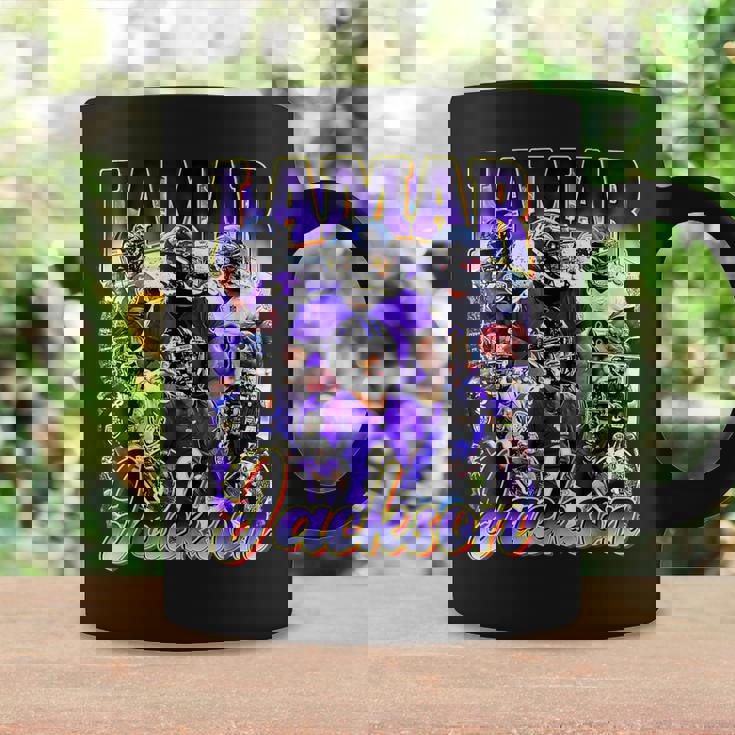 Retro Lamar Jackson Vintage Lover Graphic 90S Coffee Mug Gifts ideas
